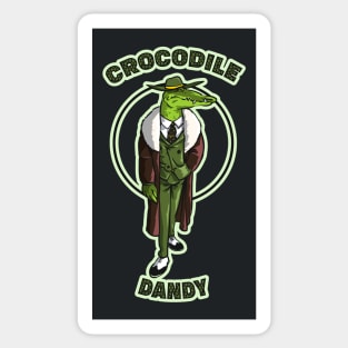 Crocodile dandy Sticker
